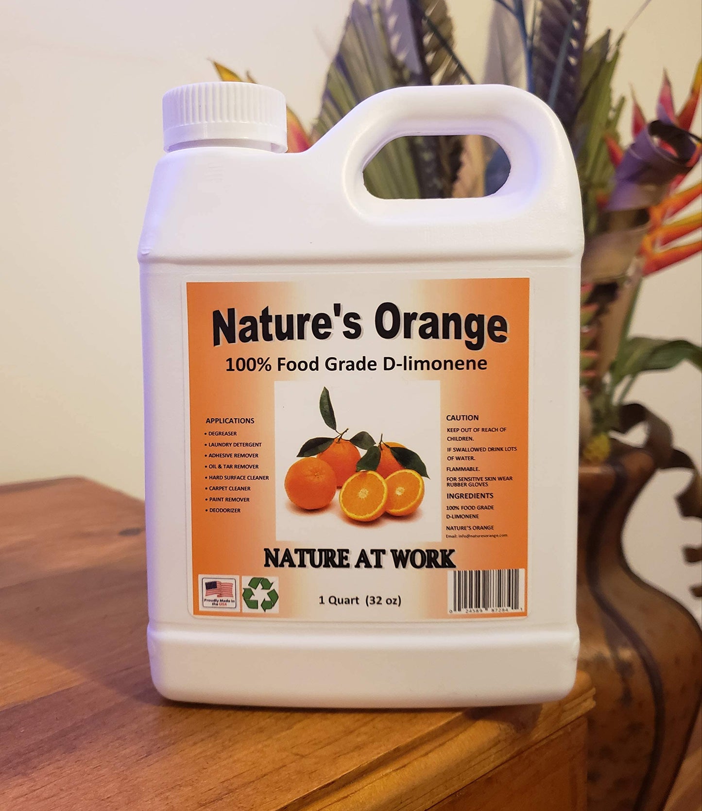 Nature's Orange 100% Pure Food Grade D-Limonene